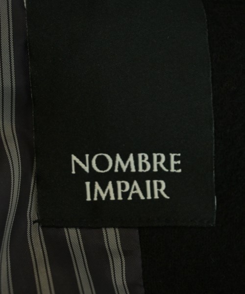 NOMBRE IMPAIR（ノンブルアンペール）ジャケット 黒 サイズ:F レディース/2200642162052