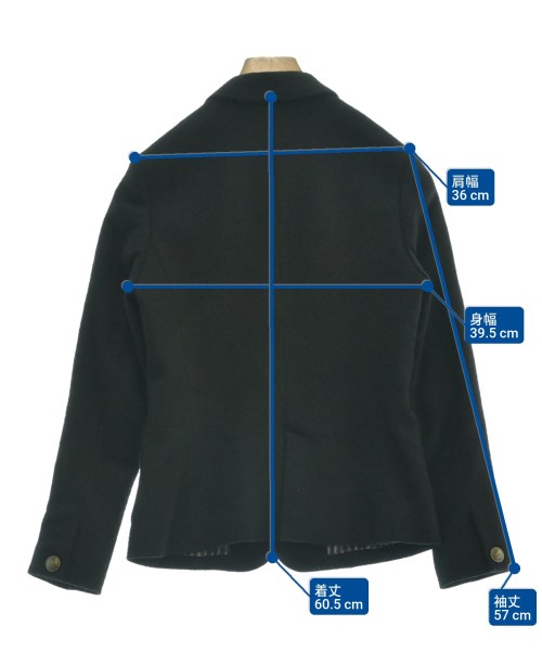 NOMBRE IMPAIR（ノンブルアンペール）ジャケット 黒 サイズ:F レディース/2200642162052