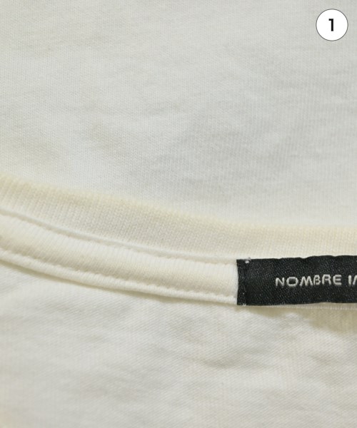 NOMBRE IMPAIR（ノンブルアンペール）Tシャツ・カットソー 白 サイズ:F レディース/2200655224167