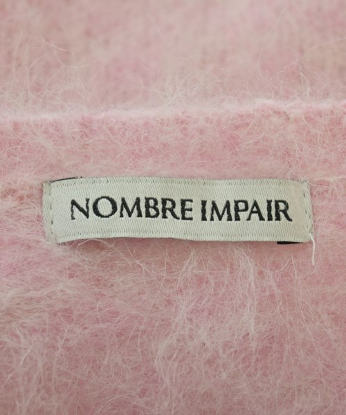 NOMBRE IMPAIR（ノンブルアンペール）カーディガン ピンク サイズ:F レディース/2200668512077