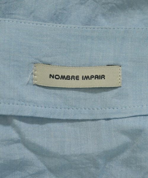 NOMBRE IMPAIR（ノンブルアンペール）カジュアルシャツ 青 サイズ:F レディース/2200722229040