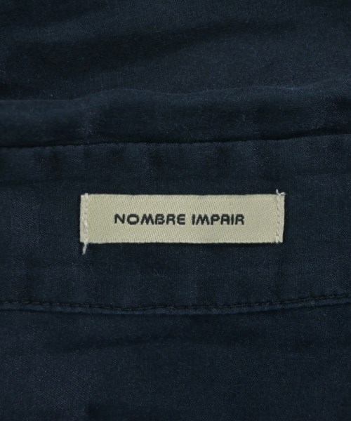 NOMBRE IMPAIR（ノンブルアンペール）カジュアルシャツ 紺 サイズ:F レディース/2200724040070