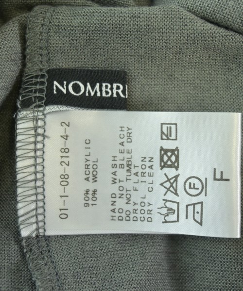 NOMBRE IMPAIR（ノンブルアンペール）Tシャツ・カットソー グレー サイズ:F レディース/2200677985077