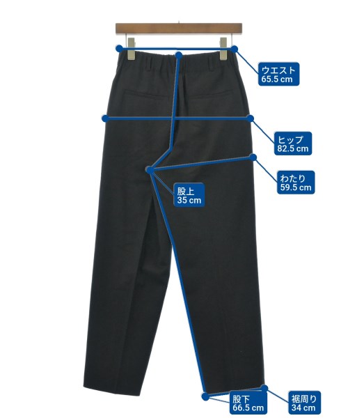 heliopole（エリオポール）スラックス 黒 サイズ:38(M位) レディース/2200630065013