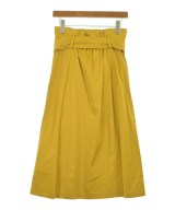 heliopole（エリオポール）ロング・マキシ丈スカート 黄 サイズ:38(M位) レディース/2200622303017