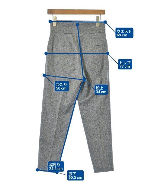 heliopole（エリオポール）スラックス グレー サイズ:36(S位) レディース/2200616385241