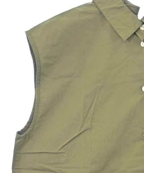 heliopole（エリオポール）カジュアルシャツ カーキ サイズ:38(M位) レディース/2200671788155