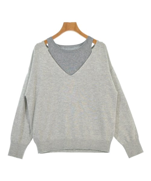 heliopole(エリオポール)ニット・セーター グレー サイズ:38/38(M位)/2200672089060