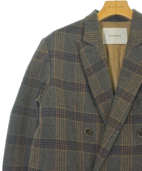 heliopole（エリオポール）テーラードジャケット グレー サイズ:36(S位) レディース/2200674539112