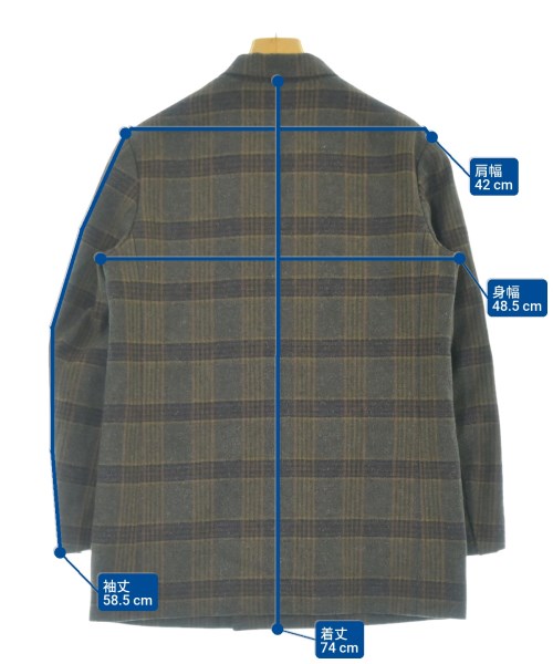 heliopole（エリオポール）テーラードジャケット グレー サイズ:36(S位) レディース/2200674539112