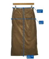 heliopole（エリオポール）ロング・マキシ丈スカート 茶 サイズ:36(S位) レディース/2200672656033