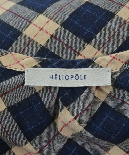 heliopole（エリオポール）カジュアルシャツ 青 サイズ:F レディース/2200674487024