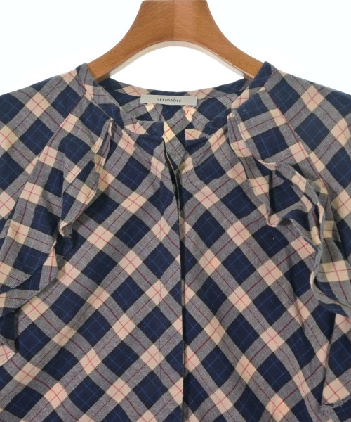 heliopole（エリオポール）カジュアルシャツ 青 サイズ:F レディース/2200674487024