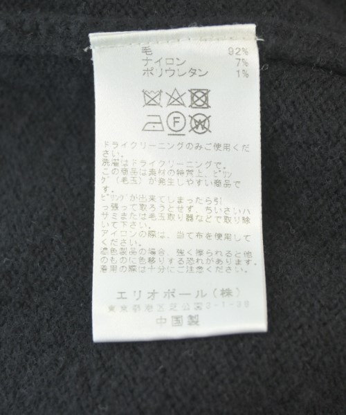 heliopole（エリオポール）ニット・セーター 黒 サイズ:38(M位) レディース/2200696746239