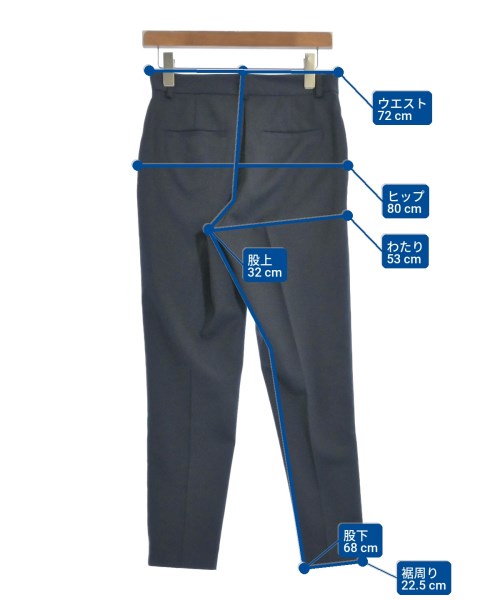 heliopole（エリオポール）スラックス 紺 サイズ:36(S位) レディース/2200656073054