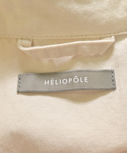 heliopole（エリオポール）シャツワンピース 白 サイズ:38(M位) レディース/2200710669100