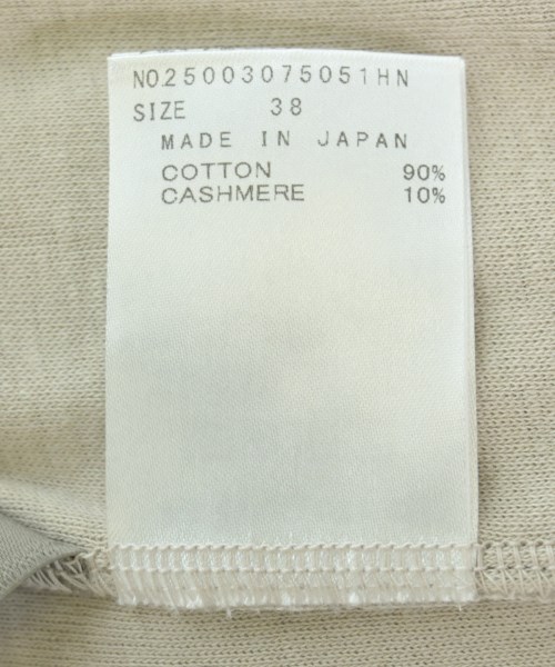 heliopole（エリオポール）Tシャツ・カットソー ベージュ サイズ:38(M位) レディース/2200711369108