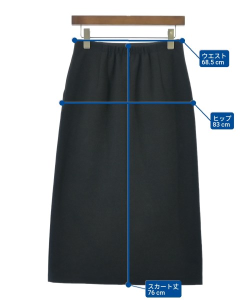 heliopole（エリオポール）ロング・マキシ丈スカート 黒 サイズ:38(M位) レディース/2200637105088