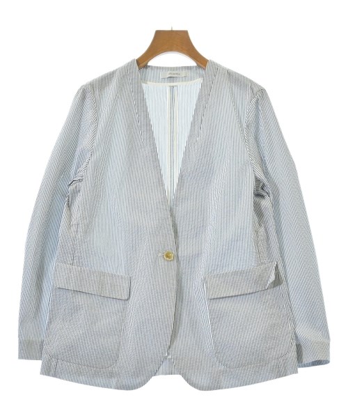 heliopole(エリオポール)ノーカラージャケット 白 サイズ:38(M位)/2200640917128