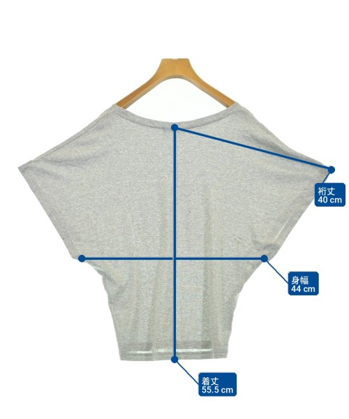 heliopole（エリオポール）Tシャツ・カットソー グレー サイズ:38(M位) レディース/2200704830073