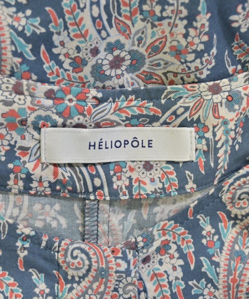 heliopole（エリオポール）シャツワンピース 紺 サイズ:38(M位) レディース/2200665652332