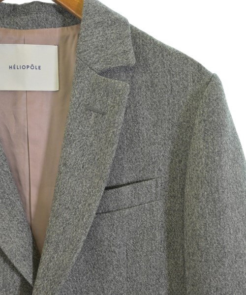 heliopole（エリオポール）テーラードジャケット グレー サイズ:36(S位) レディース/2200667669093