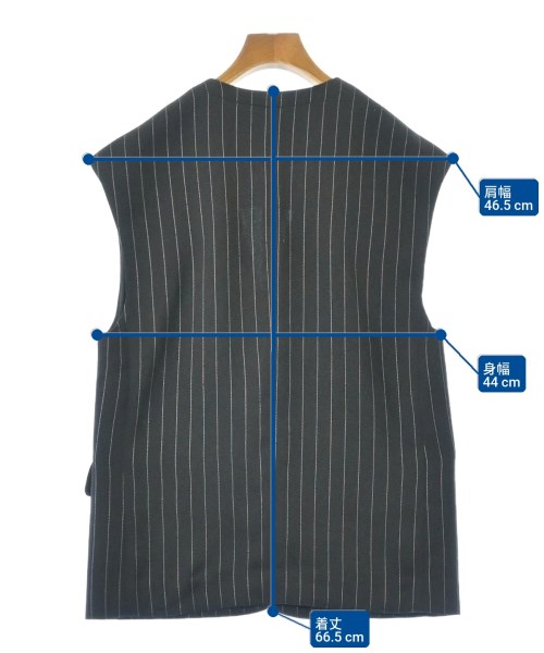 heliopole（エリオポール）ベスト 黒 サイズ:36(S位) レディース/2200667669147