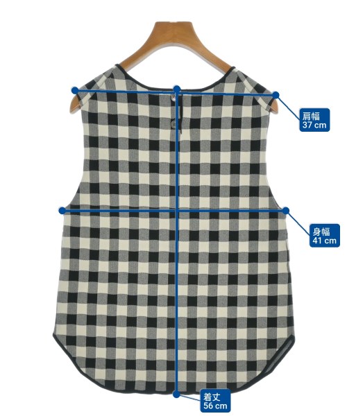 MARILYN MOON（マリリンムーン）ベスト 黒 サイズ:-(M位) レディース/2200629088078