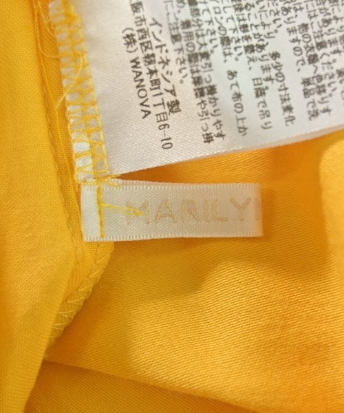 MARILYN MOON（マリリンムーン）ワンピース 黄 サイズ:F レディース/2200698037045