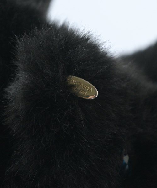 CAROLINA GLASER（カロリナグレイサー）マフラー 黒 サイズ:- レディース/2200642201072