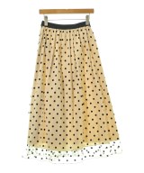 CAROLINA GLASER（カロリナグレイサー）ロング・マキシ丈スカート ベージュ サイズ:F レディース/2200672381188