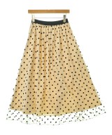 CAROLINA GLASER（カロリナグレイサー）ロング・マキシ丈スカート ベージュ サイズ:F レディース/2200672381188