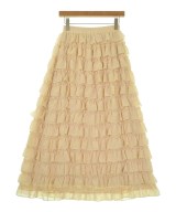 CAROLINA GLASER（カロリナグレイサー）ロング・マキシ丈スカート ベージュ サイズ:-(S位) レディース/2200673049056