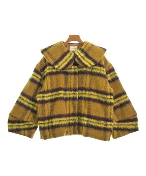 CAROLINA GLASER(カロリナグレイサー)ブルゾン ベージュ サイズ:F/2200673049131