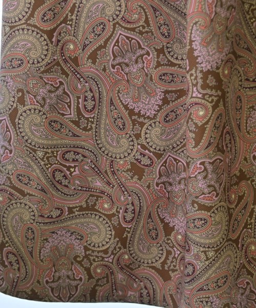 CAROLINA GLASER（カロリナグレイサー）ロング・マキシ丈スカート 茶 サイズ:-(S位) レディース/2200672393136