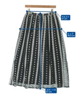 CAROLINA GLASER（カロリナグレイサー）ロング・マキシ丈スカート 黒 サイズ:-(S位) レディース/2200691129204