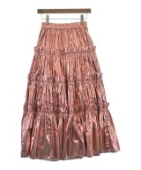 CAROLINA GLASER（カロリナグレイサー）ロング・マキシ丈スカート ピンク サイズ:S レディース/2200653814070