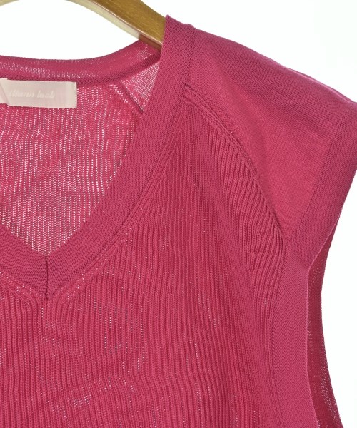 Iliann Loeb（イリアンローブ）ベスト/ノースリーブ ピンク サイズ:F レディース/2200674874107