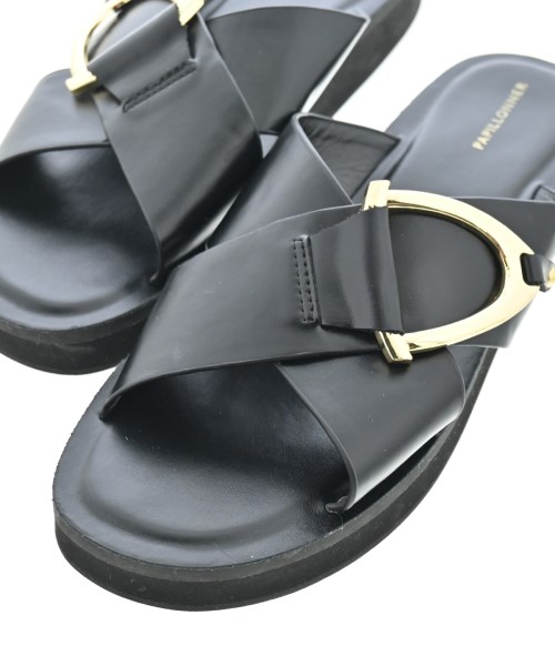 PAPILLONNER（パピヨネ）サンダル 黒 サイズ:-(24.5cm位) レディース/2200639725055