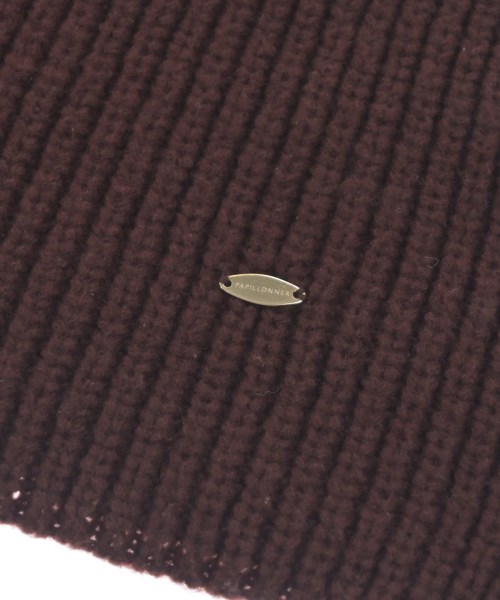 PAPILLONNER（パピヨネ）マフラー 茶 サイズ:F レディース/2200632732043