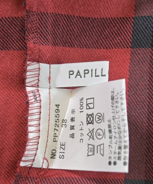 PAPILLONNER（パピヨネ）カジュアルシャツ 赤 サイズ:38(M位) レディース/2200657683054