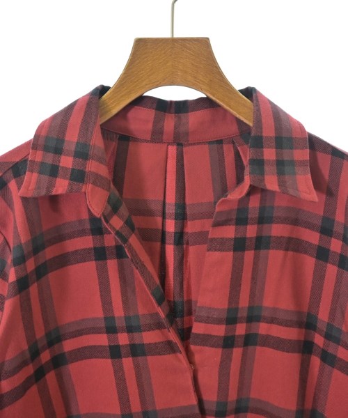 PAPILLONNER（パピヨネ）カジュアルシャツ 赤 サイズ:38(M位) レディース/2200657683054