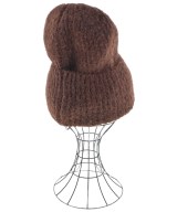 PAPILLONNER（パピヨネ）ニットキャップ・ビーニー 茶 サイズ:- レディース/2200646610054