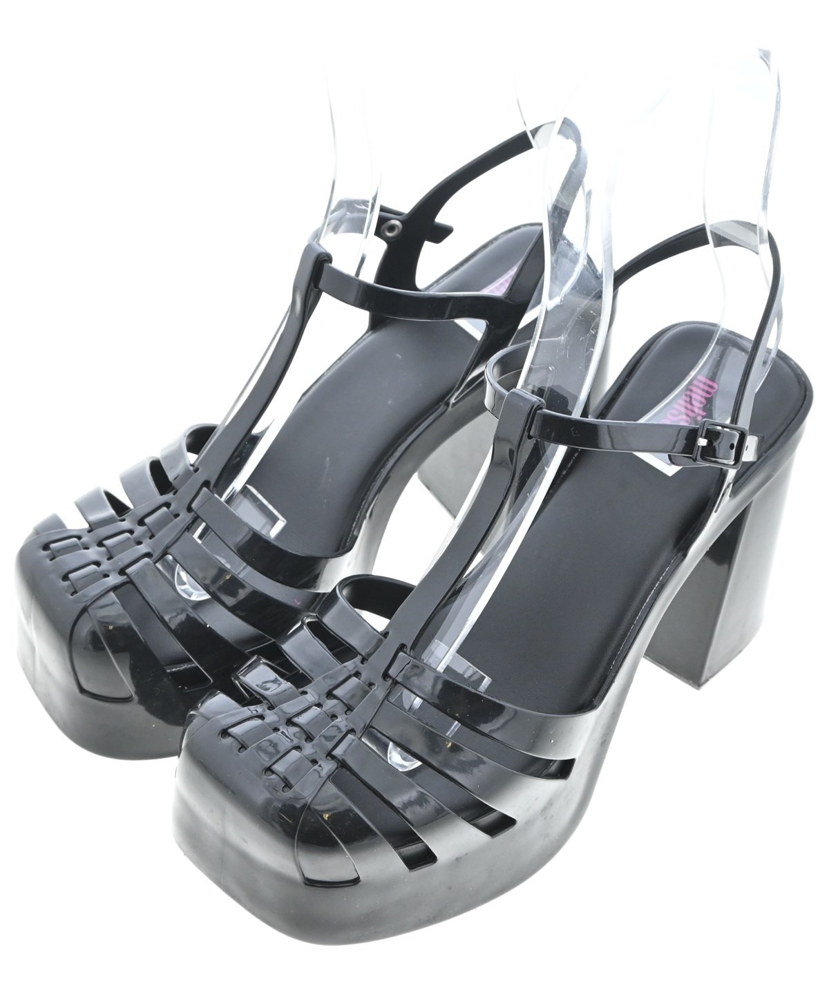 Melissa（メリッサ）サンダル 黒 サイズ:24.5cm レディース