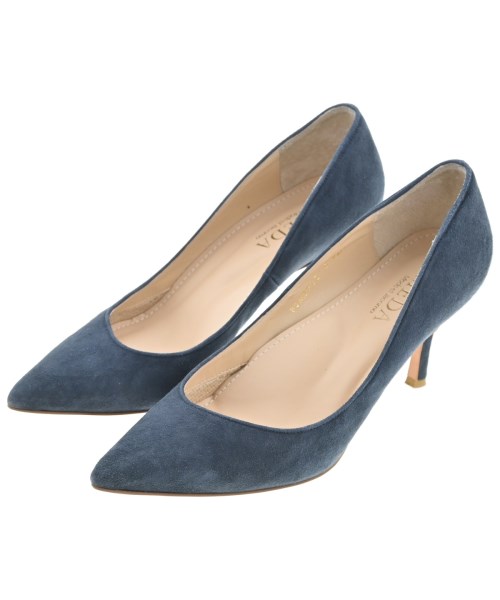 Meda(メダ)パンプス 紺 サイズ:22.5cm/2200637070010