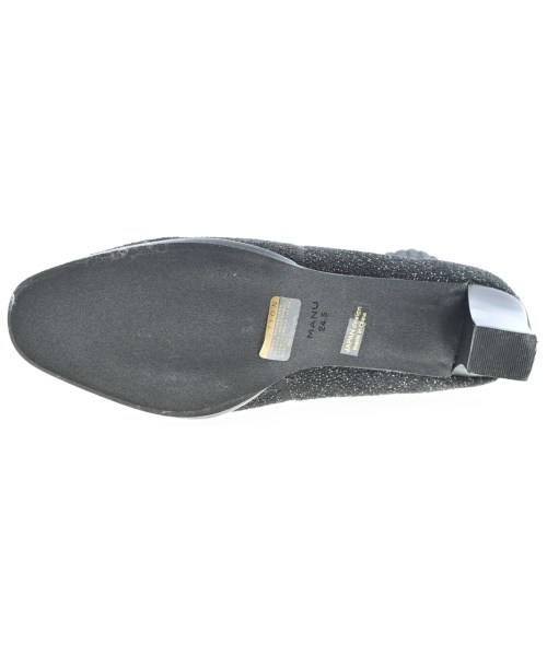 manu（マニュ）ブーツ 黒 サイズ:24.5cm レディース/2200634993145