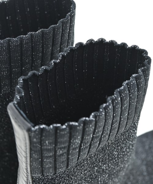 manu（マニュ）ブーツ 黒 サイズ:24.5cm レディース/2200634993145