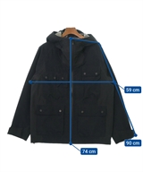 White Mountaineering（ホワイトマウンテニアリング）マウンテンパーカー 黒 サイズ:2(L位) メンズ/2200461000054
