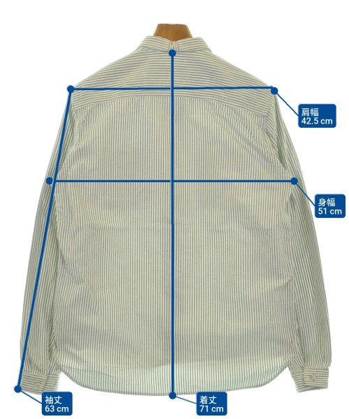 White Mountaineering（ホワイトマウンテニアリング）カジュアルシャツ グレー サイズ:1(M位) メンズ/2200561818061