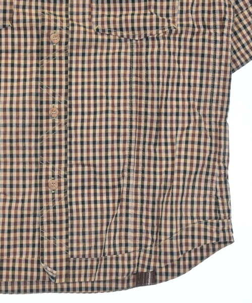 White Mountaineering（ホワイトマウンテニアリング）カジュアルシャツ 茶 サイズ:0(S位) メンズ/2200620617444